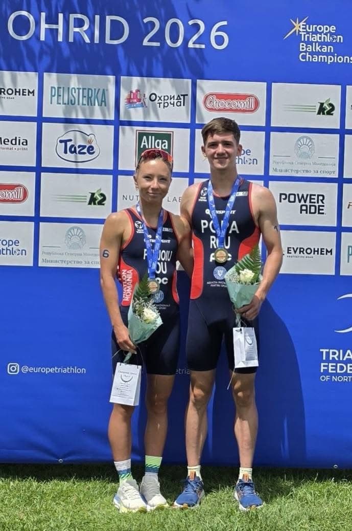Carol Popa, din nou campion balcanic la triatlon!