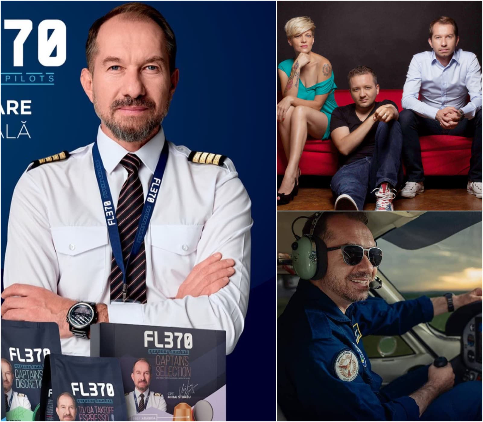 Mihai Sturzu își lansează propria cafea. Fostul membru Hi-Q, pilot de aviație pariază pe un brand dedicat aviatorilor