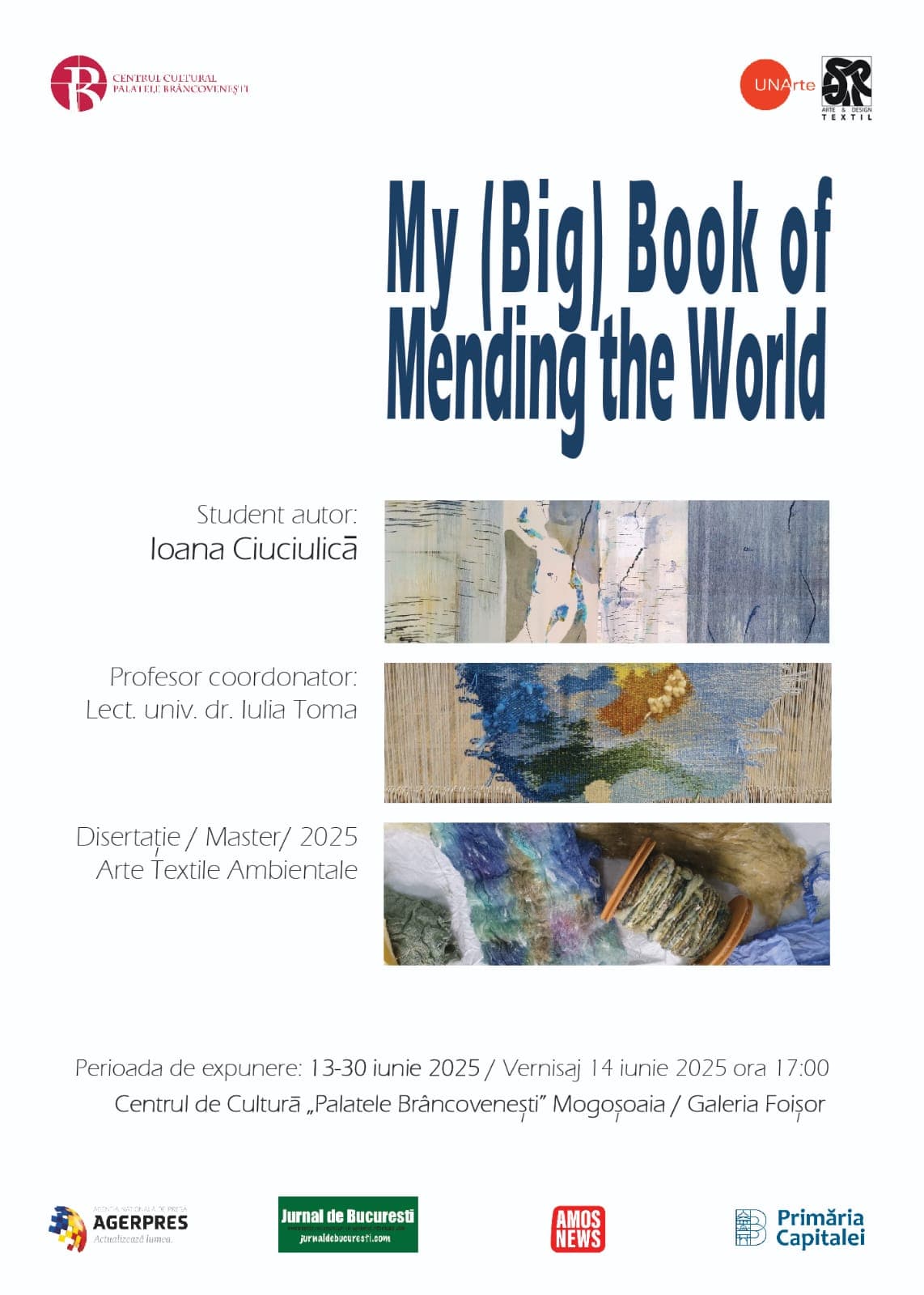 My (Big) Book of Mending the World - expoziție pe care o puteți vizita din 14 iunie