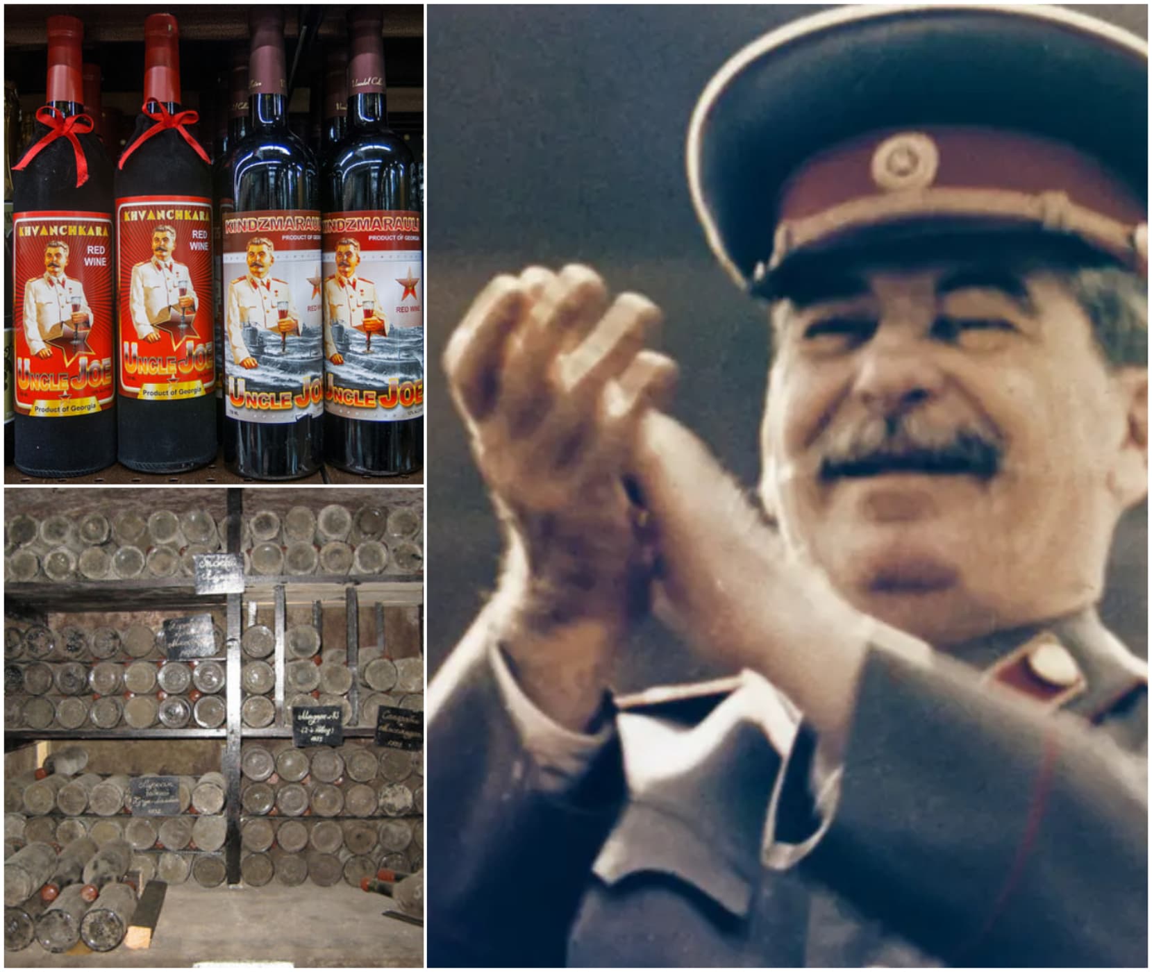 Vinurile lui Stalin scoase la licitație! Licori de peste 200 de ani vor fi vândute de guvernul Georgiei