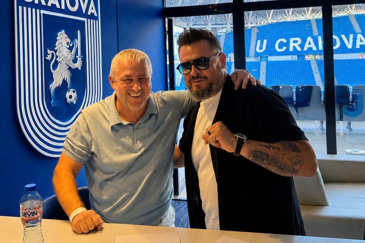 Mihai Bobonete, acționar la Universitatea Craiova! Comicul a semnat cu clubul său preferat