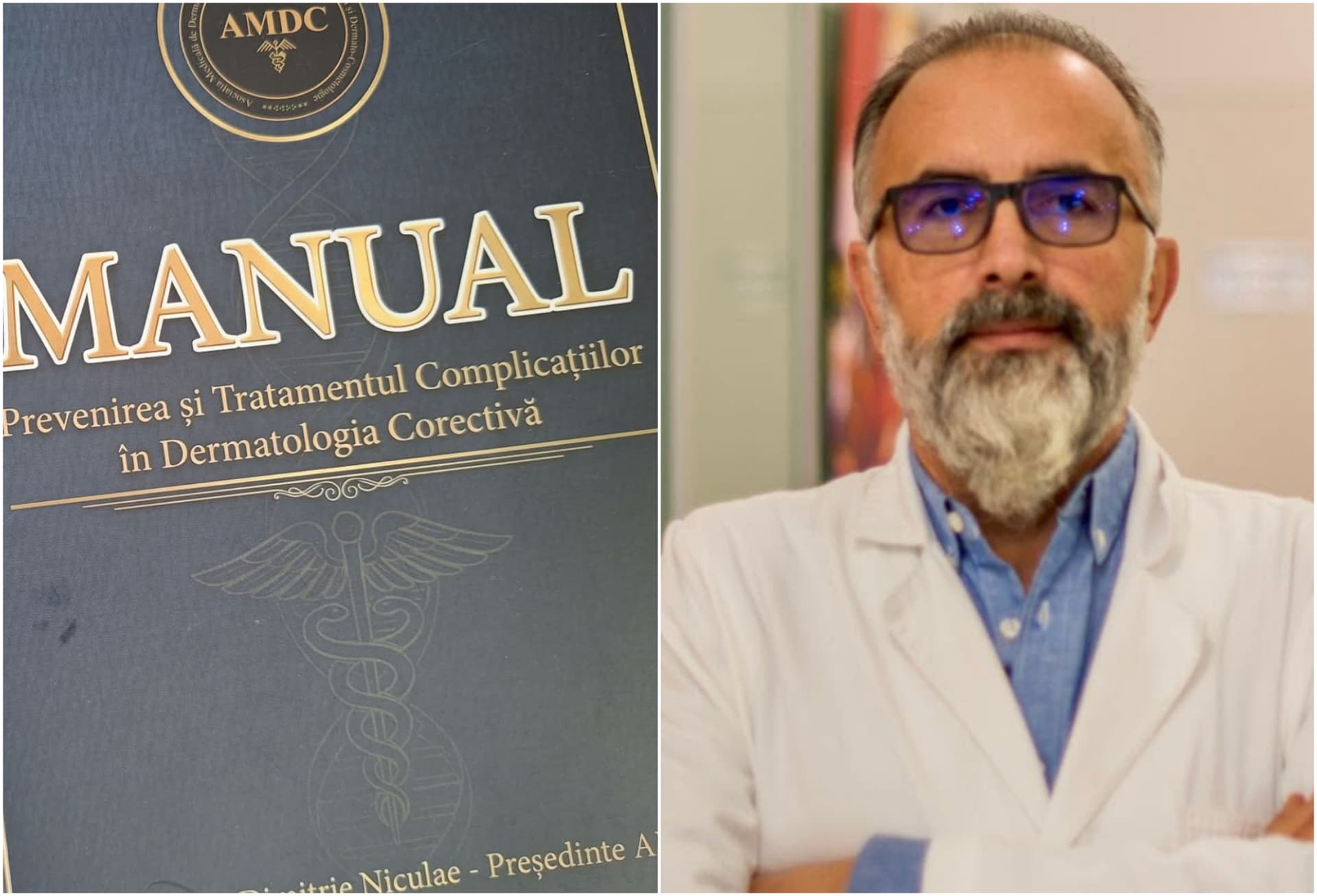 Dr. Bogdan-Dimitrie Niculae lansează primul manual dedicat complicațiilor procedurilor estetice: „În dermatologia corectivă, frumusețea nu poate fi separată de siguranță!